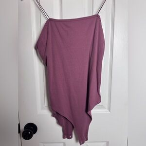 Wild Fable Mauve Tank Bodysuit